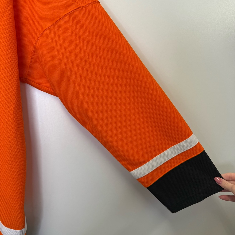 NHL Philadelphia Flyers Long Sleeve Blank Hockey Jersey Unisex Size Extra Large - Picture 5 of 8